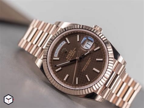 rolex 36mm chocolate dial|rolex day date 228235.